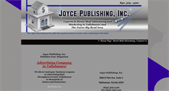 Desktop Screenshot of joycepublishing.com